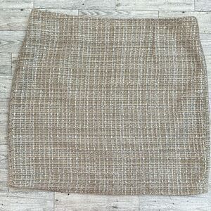 Willi Smith Metallic Weave Tweed Skirt Size 6